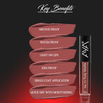 Buy AYA Yes It's Truly Matte Liquid Lipstick (Pack of 3), 10 Nut Meg, 2.5 ml + 11 Strawberry Shortcake, 2.5 ml + 12 Fly Girl, 2.5 ml | Long Lasting | Waterproof | Kiss Proof | - Purplle