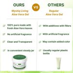 Buy Mystiq Living Pure Aloe Vera Gel (200 gm) Aloevera Gel For Face, Clear Gel, For Skin & Hair, Multipurpose Gel, Moisturizing Aloe Vera Gel, Acne Scar Gel - Purplle