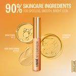 Buy Lakme Makeup+Skincare Vit C Superglow Concealer 24 Beige 5.4 ml - Purplle