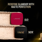 Buy Lakme Forever Matte Compact, Smooth Finish, Lasts for 12 Hrs, Natural Cinnamon, 9 gm - Purplle
