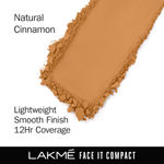 Buy Lakme Forever Matte Compact, Smooth Finish, Lasts for 12 Hrs, Natural Cinnamon, 9 gm - Purplle