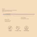 Buy Milagro Beauty Eye Blending Brush 56, For Eyeshadow Highlighting, Powder & Cream Blending, 1 pc - Purplle