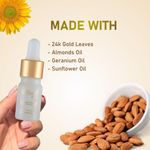 Buy Milagro Beauty Essential Oil for Skin 24K Gold, Sunflower & Almond Oils, Toner Alcohol & Fragrance Free, Fades Blemishes, Brightens & Smoothens Skin, 100% Vegan Skincare Treatment (5 ml) - Purplle