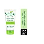 Buy Simple Kind To Skin Moisturising Face Wash (150 ml) + Hydrating Light Moisturiser (125 ml) - Purplle