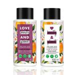 Buy Love Beauty Planet Curry Leaves Biotin & Mandarin Sulfate Free Shampoo for long & strong hair (400 ml) + Conditioner (400 ml) - Purplle