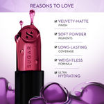 Buy SUGAR Glide Peptide Serum Lipstick 02 Positano Peach 4.2 gm - Purplle