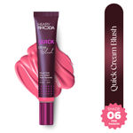 Buy Hilary Rhoda Quick Cream Blush | Highly Pigmented & Dewy Finish | Buildable Coverage | Weightless & Easy to Apply | 20 ml (Pink Passion- Shade 6) - Purplle