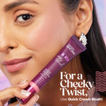 Buy Hilary Rhoda Quick Cream Blush | Highly Pigmented & Dewy Finish | Buildable Coverage | Weightless & Easy to Apply | 20 ml (Pink Passion- Shade 6) - Purplle