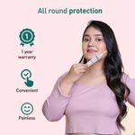 Buy Sirona 6-in-1 Electric Razor for Women | For Eyebrows, Upper Lips, Chin, Peach Fuzz, Underarms & Bikini Area | Pain-Free Hair Removal at Home | Battery Operated - Purplle