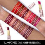Buy Lakme 9TO5 Primer + Matte Lip Color MP3 Pink Party (3.6 gm) - Purplle