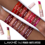 Buy Lakme 9TO5 Primer + Matte Lip Color MP3 Pink Party (3.6 gm) - Purplle