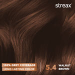 Buy Streax Hair Colour - Walnut Brown (80 gm + 60 ml) - Purplle