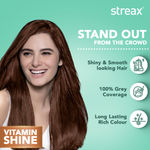 Buy Streax Hair Colour - Walnut Brown (80 gm + 60 ml) - Purplle