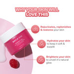 Buy Bayla Skin Raspberry Vital Skin Brightening + Hydrating Face Mask with AHA 50 gm - Purplle
