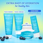 Buy Dot & Key Blueberry Hydrate Barrier Repair Sunscreen SPF 50+, PA++++ - With Hyaluronic & 5 Ceramides | Face Sunscreen All Skin Types with 7 UV Filters | 80 gm - Purplle