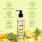 Buy Love Beauty Planet Rosemary & Yuzu Lemon Anti Dandruff Scalp Conditioning Treatment, 200 ml - Purplle