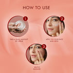 Buy Lakme Peach Milk Vit-E creme Moisture-Riser |Enriched With Vitamin E |Improves Skin Texture |50 gm - Purplle