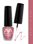 Buy AYA Eye Make up Combo - 24 Hrs Long Lasting & Waterproof Eyeliner Metallic Pink (5 ml) + Waterproof Kohl Kajal Jet Black (0.28 gm) Combo of 2 - Purplle