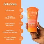 Buy Lotus Herbals Safe Sun Sunscreen Cream| SPF 20 | PA+ | Sweat & Waterproof | Non-Greasy | 100 gm - Purplle