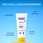 Buy DERMDOC Ultra Light SPF 50 PA+++ Daily Glow Sunscreen Twin Pack (Pack of 2) (50 gm) | Sunblock - Purplle