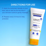 Buy DERMDOC Ultra Light SPF 50 PA+++ Daily Glow Sunscreen Twin Pack (Pack of 2) (50 gm) | Sunblock - Purplle