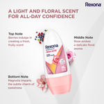Buy Rexona Fresh Rose Underarm Roll On Deodorant For Women, 50ml - Purplle