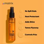 Buy MATRIX Opti.Care Smooth Straight Professional Serum for Frizzy, Hair 96Hr Frizz Control, Used by 1 Lakh Hairstylists, with Shea Butter, 100 ml - Purplle