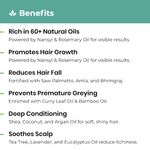 Buy AVIMEE HERBAL Keshpallav Hair Oil For Men & Women | Promotes Hair Growth & Reduces Hair Fall | With Rosemary, Castor, Amla, Coconut and Bhringraj Oil | Mineral Oil Free | 100 ml - Purplle