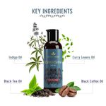 Buy AVIMEE HERBAL Keshkrishna Hair Oil | With Indigo, Amla, Currly Leaf and Henna Oil | Mineral Oil Free | 100 ml - Purplle
