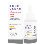 Buy ROA Skincare Acne Clean 2% Salicyclic Acid Face Serum 25 gm - Purplle