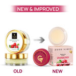 Buy Good Vibes Cranberry Brightening Lip Balm | New & Improved| Ideal for Chapped & Pigmented lips | Brightens lips (5.5 gm) - Purplle