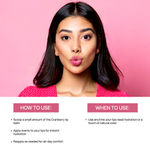 Buy Good Vibes Cranberry Brightening Lip Balm | New & Improved| Ideal for Chapped & Pigmented lips | Brightens lips (5.5 gm) - Purplle