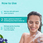 Buy Aravi Organic 2% Salicylic Exfoliating Body Wash with Niacinamide and Bluberry – Prevents Body Acne, Dead Cells, Deep Cleanses & Odor Defense - Suitable for All Skin Types - SLS & Paraben Free (300 ml) - Purplle