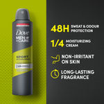 Buy Dove Men+Care Sport Active + Fresh Dry Spray Antiperspirant Deodorant (250 ml) - Purplle