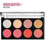 Buy Insight Cosmetics Blush & Highlight Palette 27 gm - Purplle