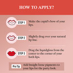 Buy Insight Cosmetics Long Wear Color Rich Lip Gloss - Temptation (4 ml) - Purplle