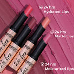 Buy INSIGHT COSMETICS 24 HRS NON TRANSFER MATTE LIPSTICK (LL-03)_PARIS VIBES (23) - 3 gm - Purplle