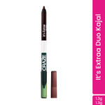 Buy Swiss Beauty CRAZE It's Extraa Duo Kajal | 2 Colours in One | Lighter + Deeper Shade | Precise Tip | Highly Pigmented | Smudge-Resistant | Vitamin E | 5 - Dynasty - Purplle