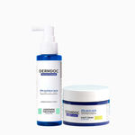 Buy DERMDOC Brighten Up Combo Kit (Combo of 2) | 2% Kojic Acid Glow Fusion Formula Night Cream (50 gm) | 5% Glycolic Acid Underarm Brightening Spray Treatment (100 ml) - Purplle