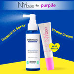 Buy NY Bae X DERMDOC | PRO Strobe Cream - Pink Topaz | Glowing Korean Skin | 5% Glycolic Acid Under Arm Treatment | Underarm Lightening | Glycolic Acid for skin lightening - Makeup Kits Combo of 2 - Purplle