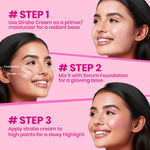 Buy NY Bae X DERMDOC | PRO Strobe Cream - Pink Topaz | Glowing Korean Skin | 5% Glycolic Acid Under Arm Treatment | Underarm Lightening | Glycolic Acid for skin lightening - Makeup Kits Combo of 2 - Purplle