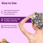 Buy Aravi Organic Multi Peptide Hairfall Shampoo - Acetyl Tripeptide 3, Palmitoyl, Oligopeptide & Rosemary - 200 ml - Purplle