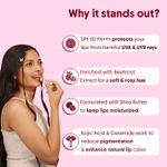 Buy Aravi Organic Beetroot Tinted Lip Balm With SPF 50 PA+++ & Kojic Acid - Ceramide & Peptide For Lip Brightening & Hydrating - SLS & Paraben Free - 5 gm - Purplle
