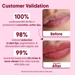 Buy Aravi Organic Beetroot Tinted Lip Balm With SPF 50 PA+++ & Kojic Acid - Ceramide & Peptide For Lip Brightening & Hydrating - SLS & Paraben Free - 5 gm - Purplle