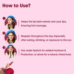 Buy Aravi Organic Beetroot Tinted Lip Balm With SPF 50 PA+++ & Kojic Acid - Ceramide & Peptide For Lip Brightening & Hydrating - SLS & Paraben Free - 5 gm - Purplle