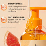 Buy mCaffeine Glow Boost Grapefruit Body Wash | Visibly Radiant Skin & Deep Cleansing | Fruity Grapefruit Fragrance Body Wash for All Skin Types- 300 ml - Purplle