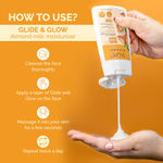 Buy Taupe Glide & Glow 100% Natural Almond Milk Moisturizer with Niacinamide & Probiotics | Fast-Absorbing, Lightweight, Non-Sticky | For All Skin Types | Vegan & Eco-Friendly | 100 ml - Purplle