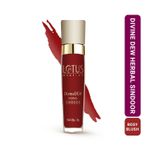 Buy Lotus Make-Up Divine Dew Herbal Sindoor Rosy Blush | Water and Smudge Resistant | Preservative Free | 8 gm - Purplle
