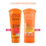 Buy Lotus Herbals Safe Sun Vitamin C Matte Gel Daily Sunscreen | SPF 50 | PA+++ | Paraben Free | Dermatologically Tested | Anti Pollution | Normal / Oily Skin | 100 gm - Purplle