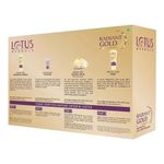 Buy Lotus Herbals Radiant Gold Cellular Glow Facial Kit 4 in 1 | With 24K Gold leaves | For Skin Glow | All Skin Types | 170 gm - Purplle